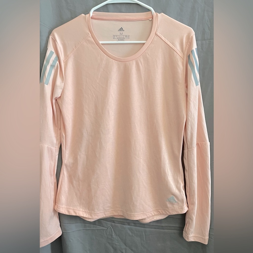 Workout long sleeve, brand: adidas, size medium